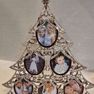 Tree Six Picture Frame Gorham Nickel Plated 12.5 Inches NEW in Box